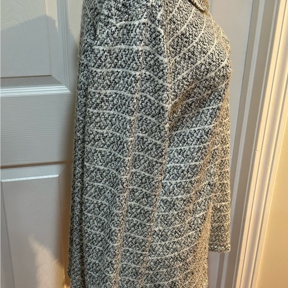 Talbots Gray & White Tunic Size L - Picture 7 of 12